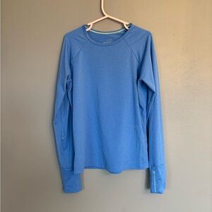 Vineyard Vines Heathered Sky Blue Performance Tee